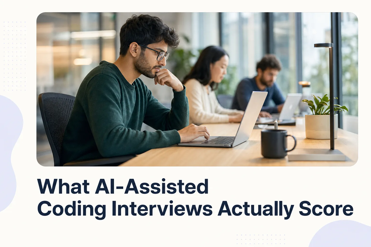 What AI-Assisted Coding Interviews Actually Score