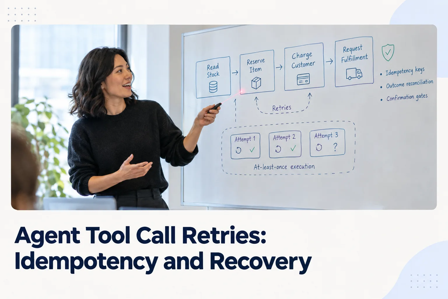 Agent Tool Call Retries: Idempotency and Recovery