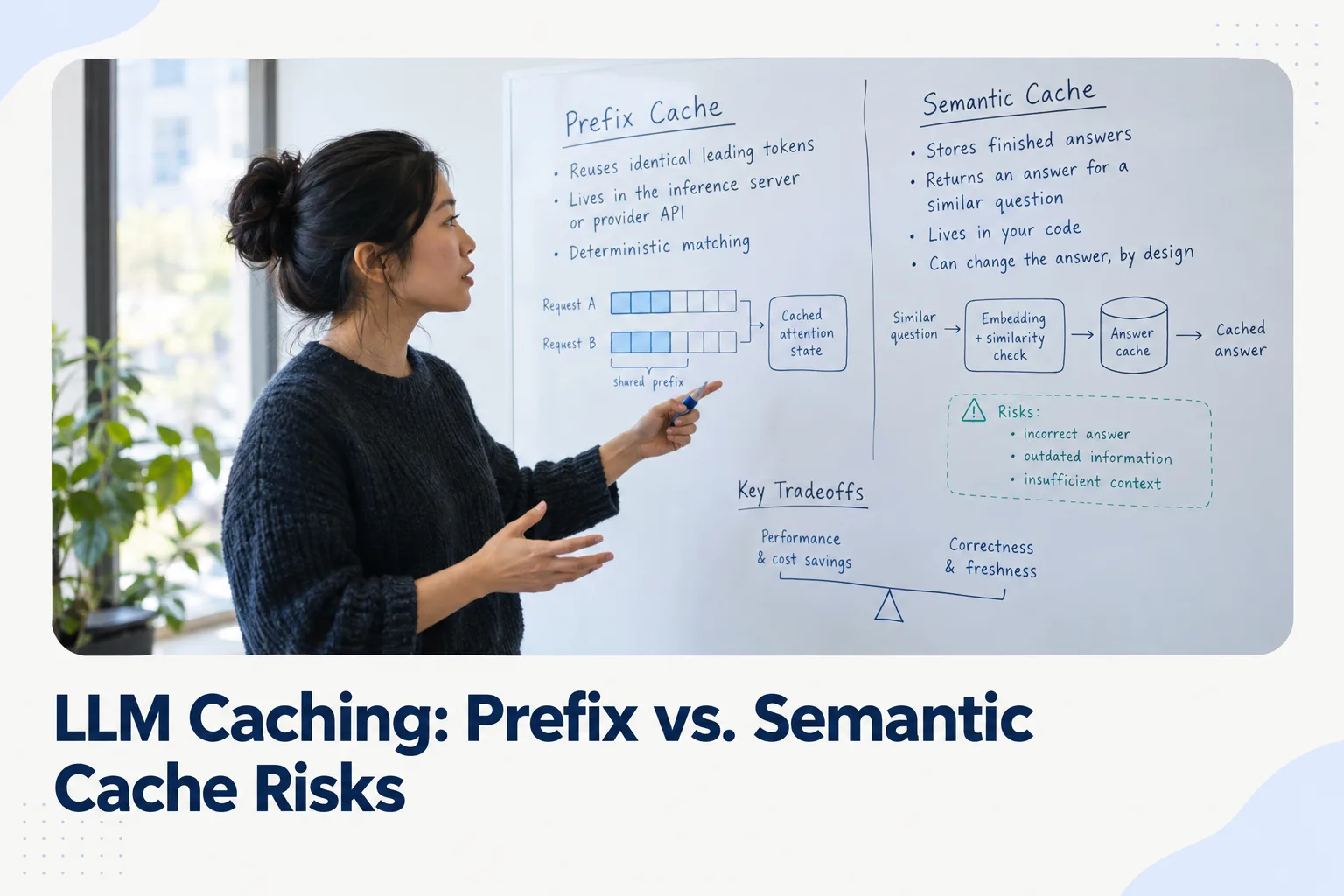 LLM Caching: Prefix vs. Semantic Cache Risks